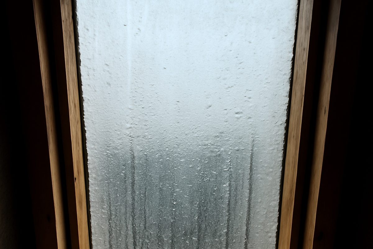 Condensation fenetre toit